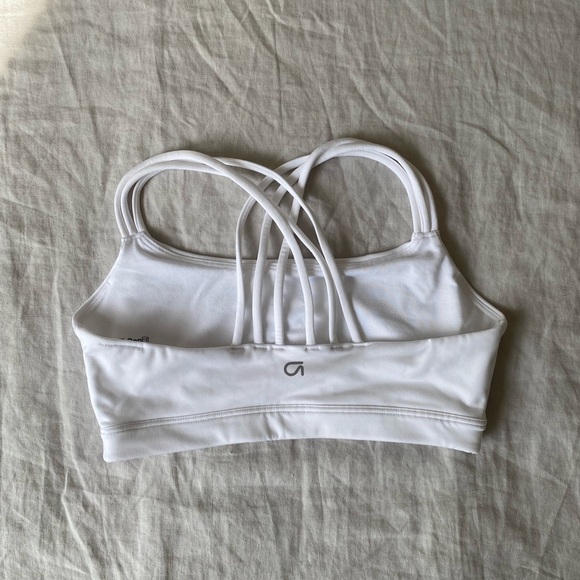 White Sports Bra XS - Picture 2 of 3